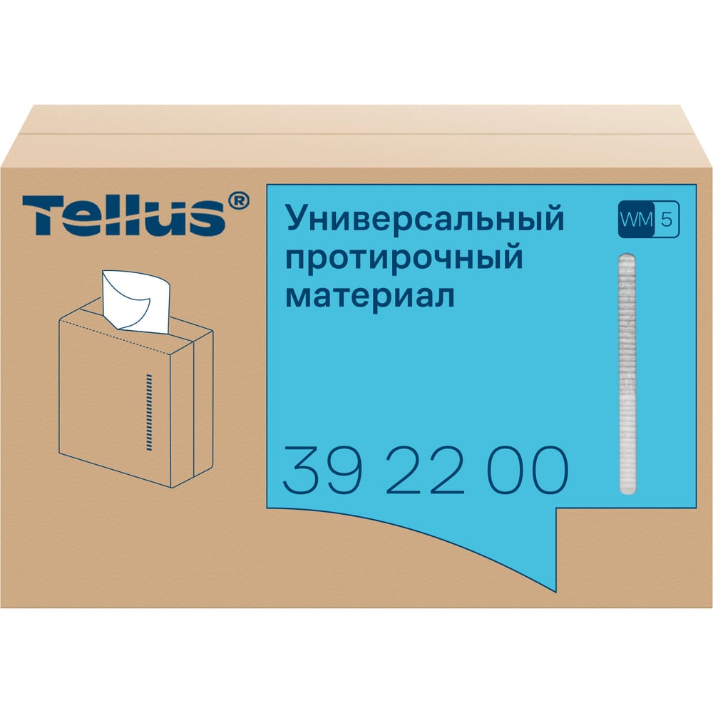 Изображение товара Универсальный протирочный материал Tellus 392200 120 шт для автомоек и дома