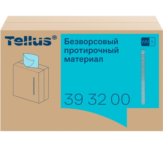 Изображение товара Безворсовый нетканый протирочный материал Tellus 393200