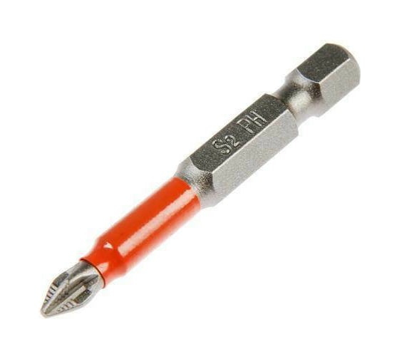 Изображение товара Бита намагниченная с насечками Taiwan Type (10 шт; 50 мм; PH2) BOHRER 33252050