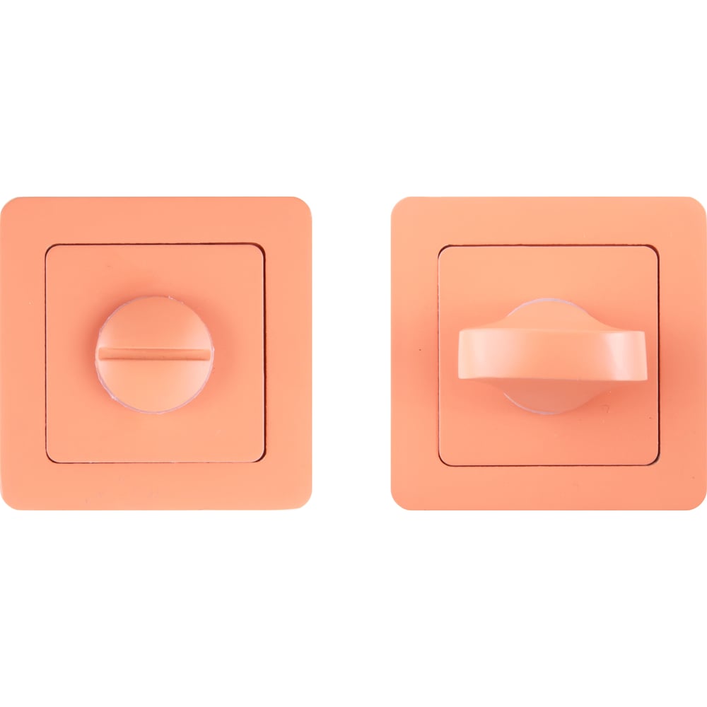 Изображение товара Сантехническая завертка к ручкам Аллюр ART COLOR BK-S1 LC C4230 светло-коралловый