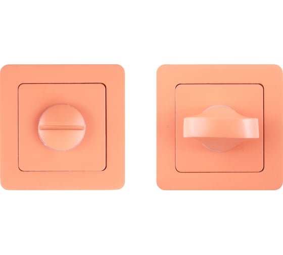 Изображение товара Сантехническая завертка к ручкам Аллюр ART COLOR BK-S1 LC(C4230) светло-коралловый 17711