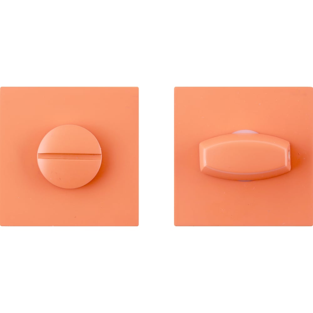 Изображение товара Сантехническая завертка к ручкам Аллюр ART COLOR BK-S2 LC(C6230) светло-коралловый 17707