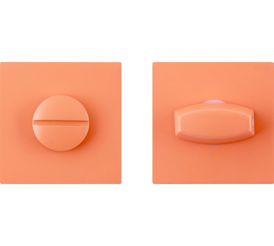 Изображение товара Сантехническая завертка к ручкам Аллюр ART COLOR BK-S2 LC(C6230) светло-коралловый 17707