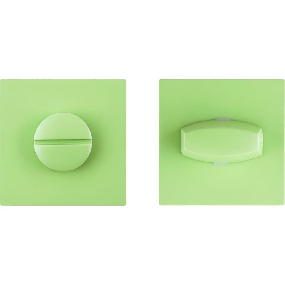 Изображение товара Сантехническая завертка к ручкам Аллюр ART COLOR BK-S2 LG C6210 салатовая