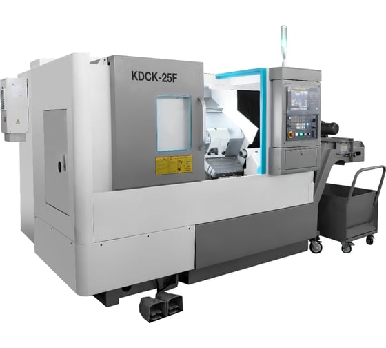Изображение товара Токарный станок с ЧПУ JET KDCK-25AS CNC Siemens 828D, 5000 об/мин, новый корпус R24000009T