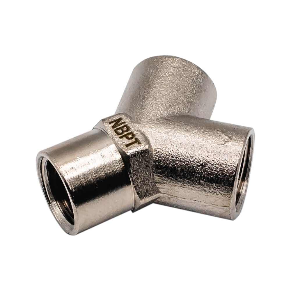 Изображение товара Фитинг латунный Y-образный NBPT 1/4FFF YN-G02