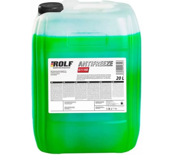 Изображение товара Антифриз Rolf Antifreeze HD G11 green -40 20л 103318