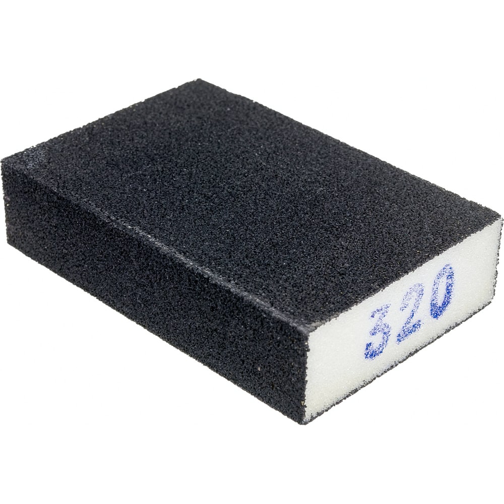 Абразивная губка Bohrer шлифовальная губка поролоновая soft sanding pad 115x140мм p60