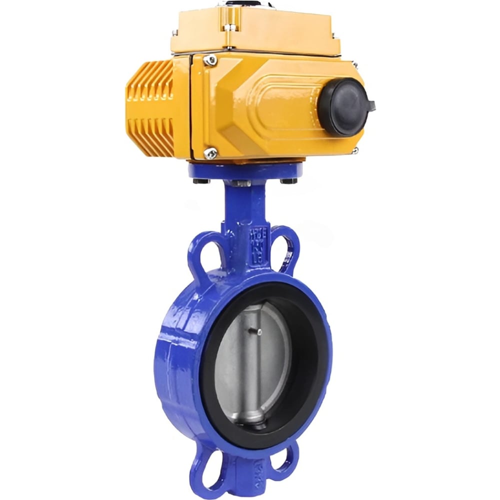 Изображение товара Затвор дисковый DN.ru WCB-316L-NBR Ду100 Ру16 с электроприводом 220В D050-85329