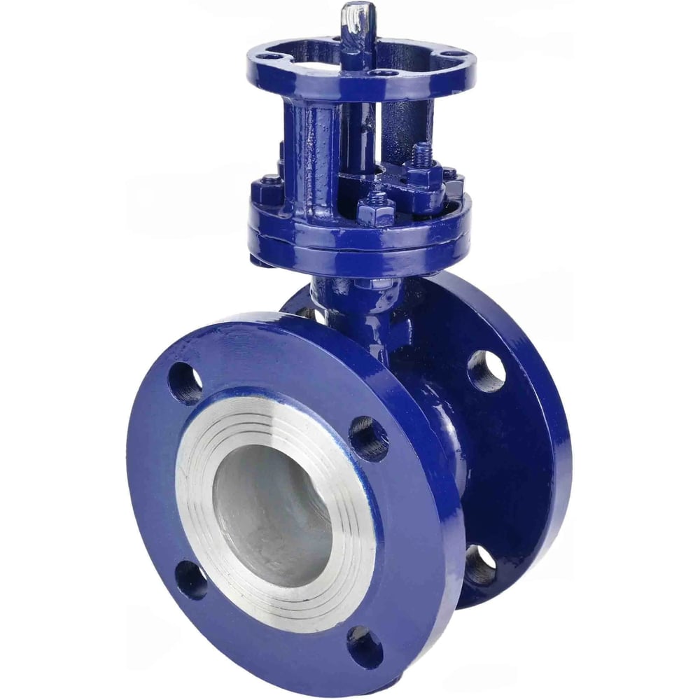 Изображение товара Затвор дисковый DN.ru с тройным эксцентриком Ду350 Ру25 фланцевый