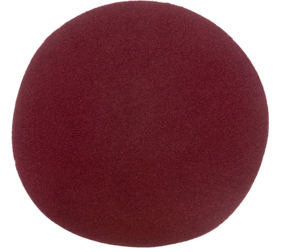 Изображение товара Круг абразивный под липучку (5 шт; 150 мм; Р180; без отверстий) Bohrer 52115018