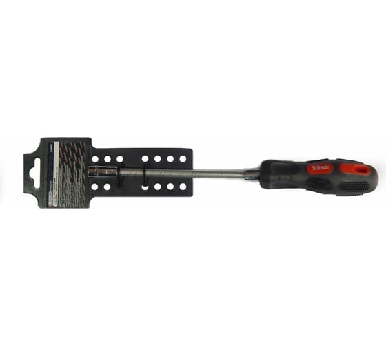 Изображение товара Рукоятка с гибким удлинителем и головкой 10 мм, на пластиковом держателе Forsage 25651 F-64810