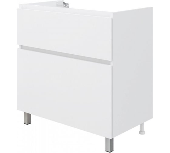 Изображение товара Тумба напольная для ванной Teymi 80 см Laina корпус белый фасад матовый белый T60820 ЦБ-00285280