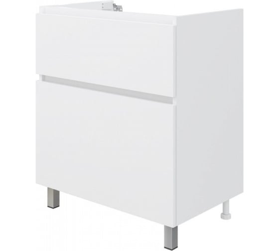 Изображение товара Тумба напольная для ванной Teymi 70 см Laina корпус белый фасад матовый белый T60818 ЦБ-00285278