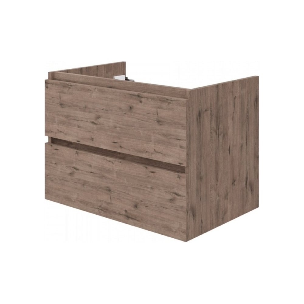 Изображение товара Подвесная тумба для ванной Teymi Laina 70 см из ЛДСП и МДФ темное дерево