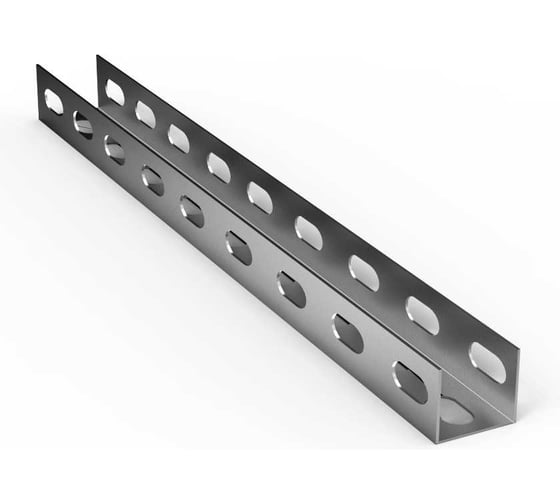 Изображение товара Профиль монтажный Госкреп U-образный 30х30х30х1000мм, упаковка 8шт 9990099778