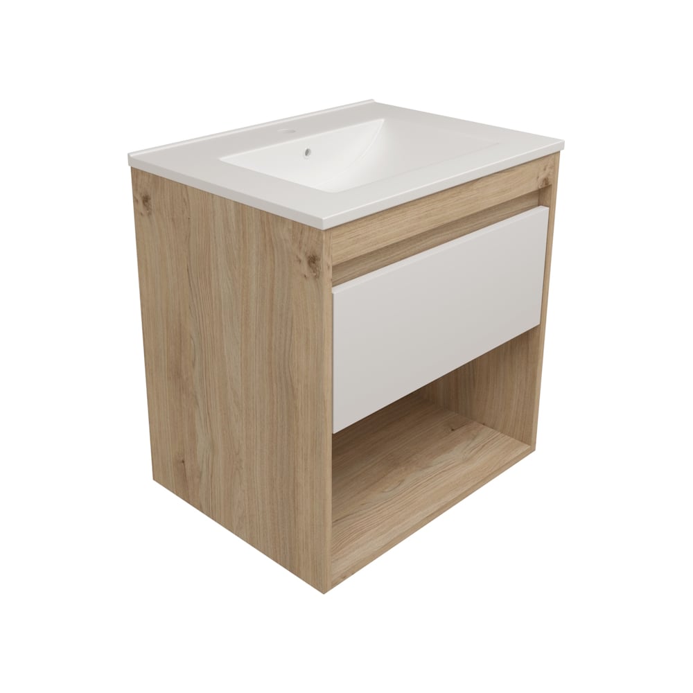 Изображение товара Фасад для тумбы в ванную Teymi 60 см белый T60408