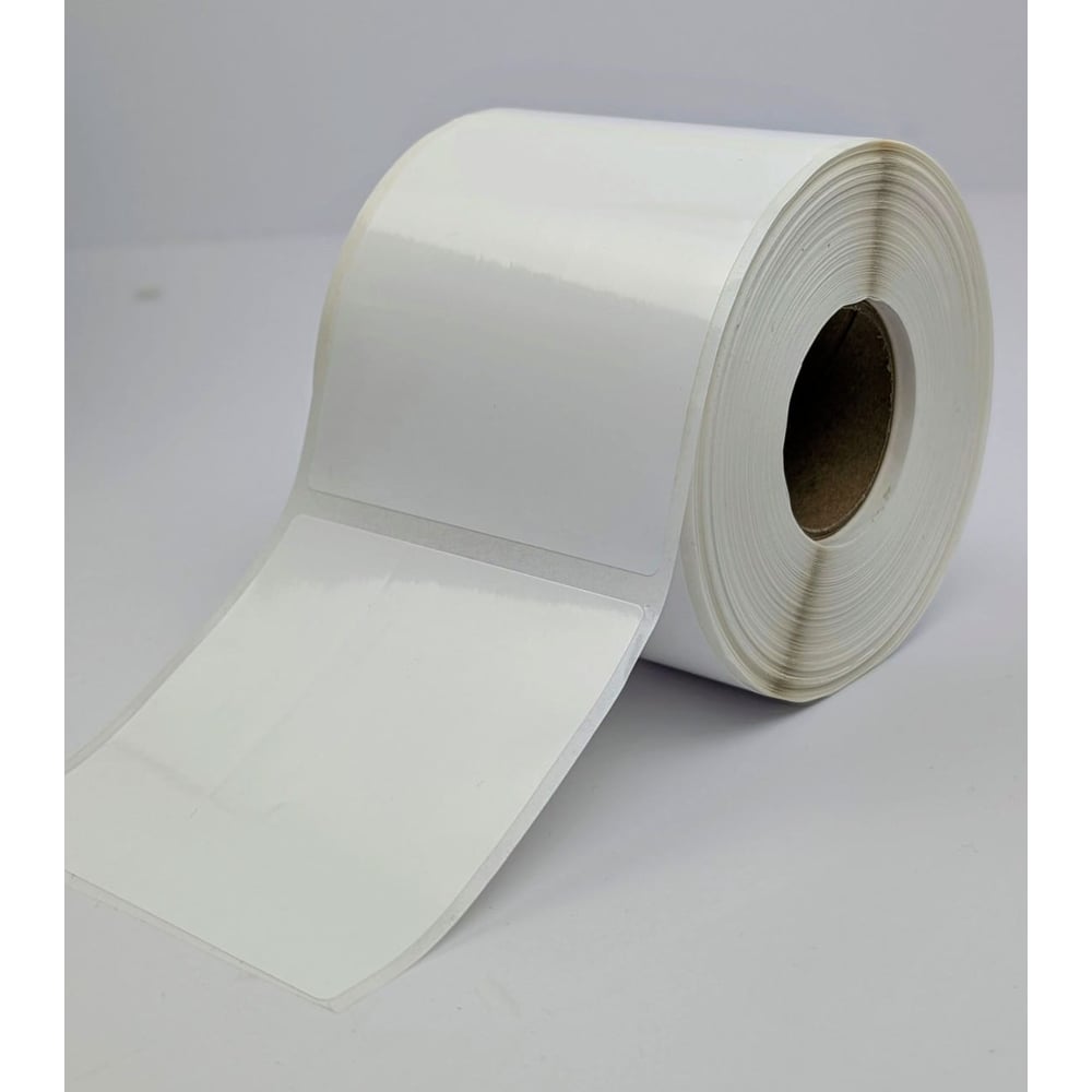 Изображение товара Этикетка Формат СТ 100х100мм белый глянцевый полипропилен рулон 500 шт