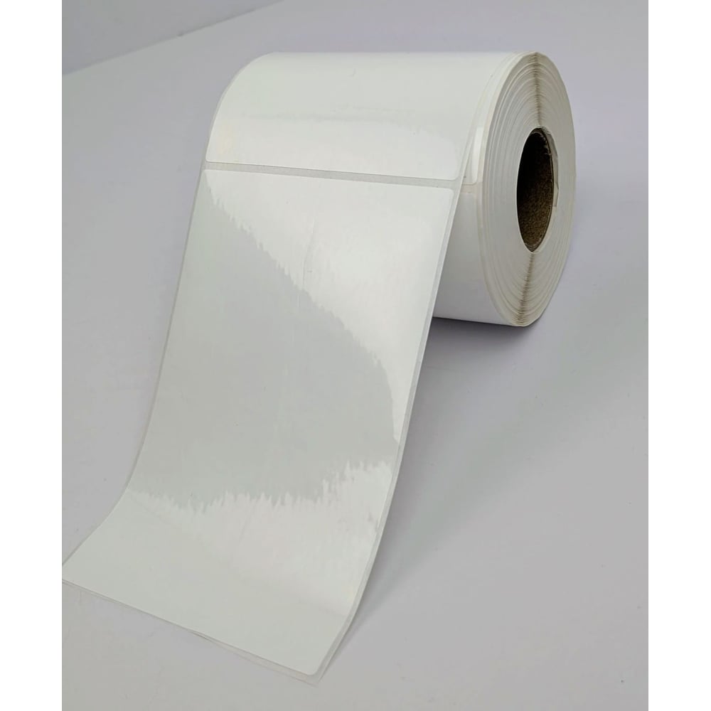 Изображение товара Этикетка формат СТ 100х150мм белый глянцевый полипропилен 1 шт/ряд