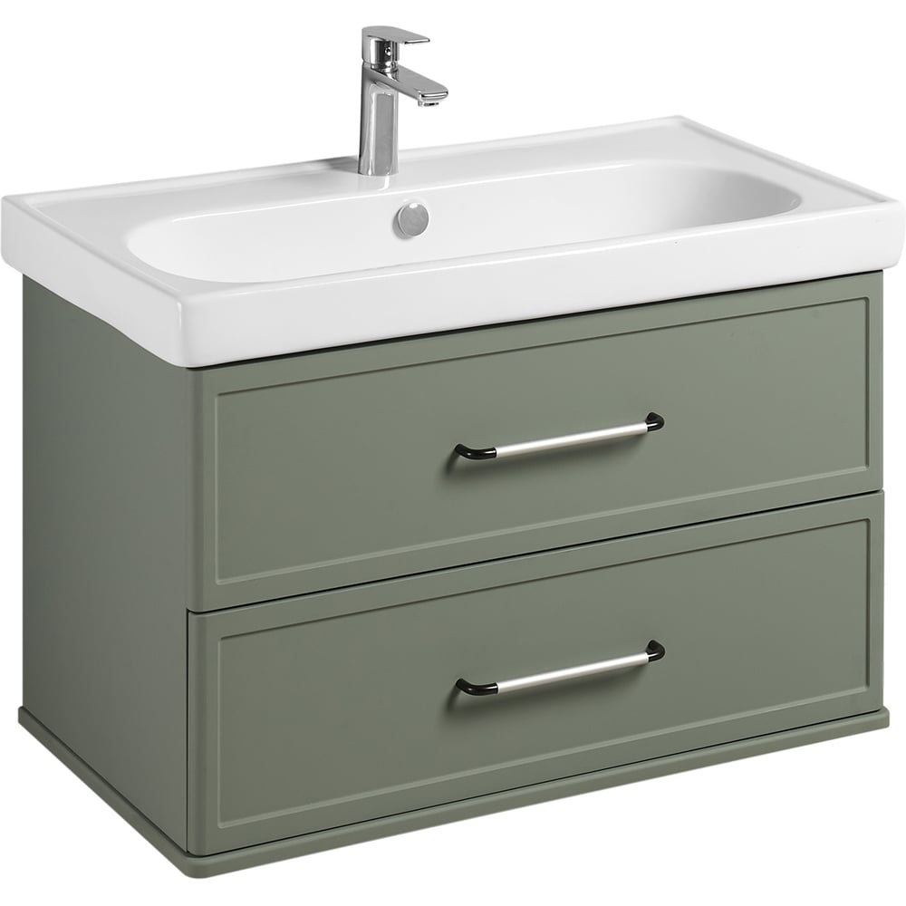 Изображение товара Тумба под раковину AQUATON Нео-Классика 65 с двумя ящиками, кипарис 1A290101NC5E0