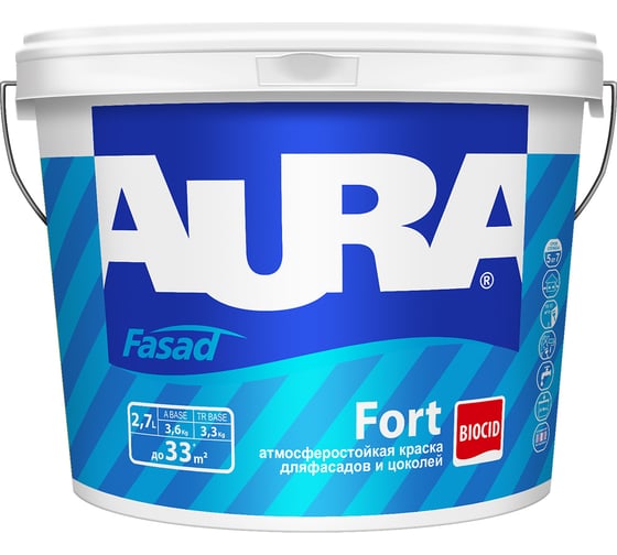 Изображение товара Краска Aura FACADE 2,7 л K0044