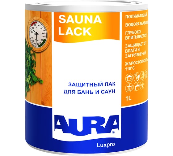 Изображение товара Лак Aura Sauna Lack 1 л L0011