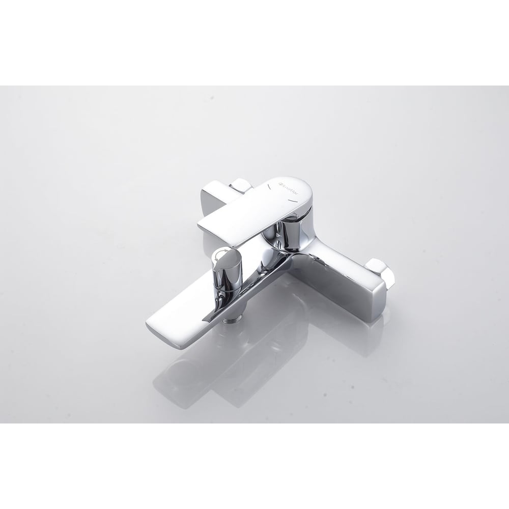 Изображение товара Смеситель для ванны Knotlor хром KN-71 однорычажный современный настенный