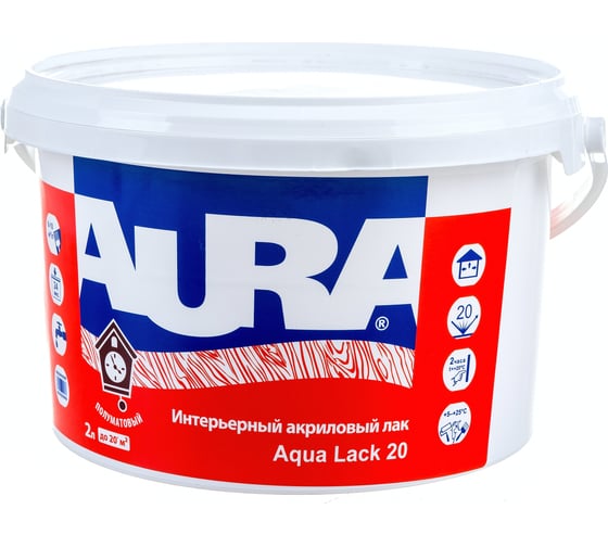 Изображение товара Лак Aura Aqua Lack 20 2 л L0019