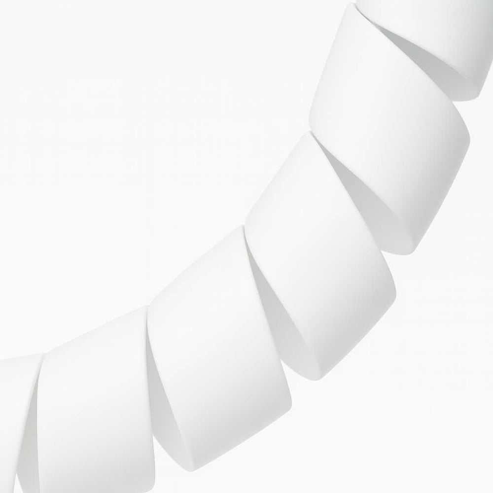 Изображение товара Спиральная пластиковая защита PARLMU HPS-10-C15 - полипропилен высокой очистки, размер 10, выпуклая поверхность, цвет белый, длина отрезка 2м PR3000200