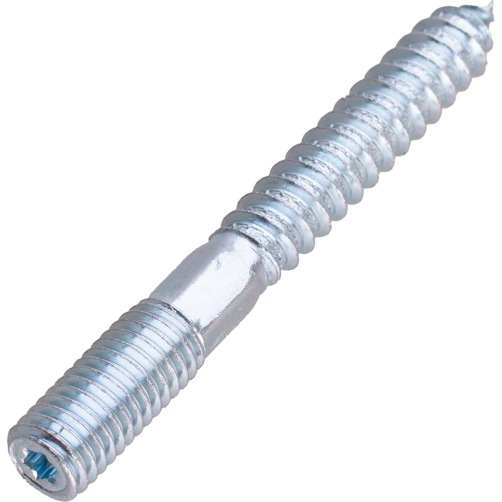 Изображение товара Шпилька сантехническая Стройбат 10x 80 (белый цинк 40 шт) 621380