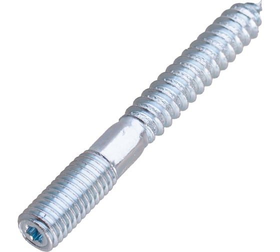 Изображение товара Шпилька сантехническая Стройбат 10x 80 (белый цинк 40 шт) 621380