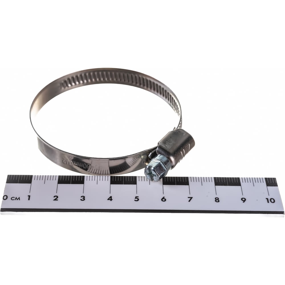 Изображение товара Хомут червячный ZIP 40-60 мм 50 шт арт 77584 промышленные крепежные изделия