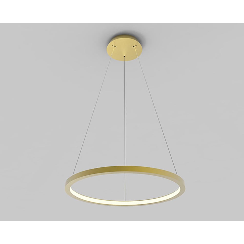 Изображение товара Подвесной светодиодный светильник Italline IT013-6028 золото 3000K современный дизайн