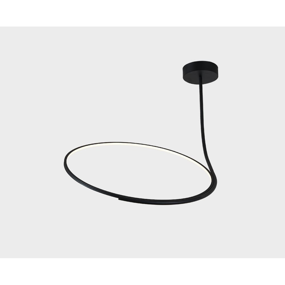 Изображение товара Подвесной светодиодный светильник Italline IT013-6025 black 3000K современный стиль
