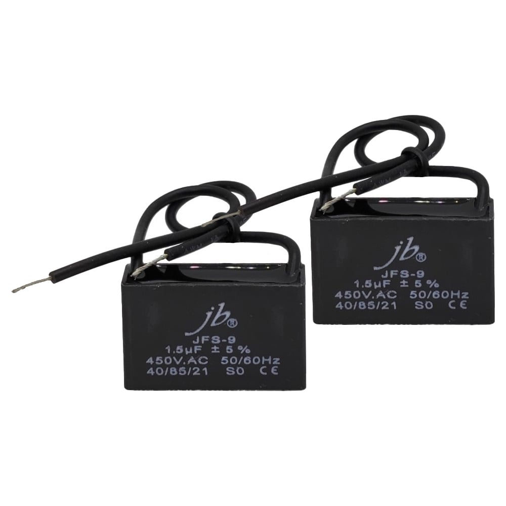 Изображение товара Пусковой конденсатор JB Capacitors серии JFS-9 1.5мкФ 450В гибкие выводы