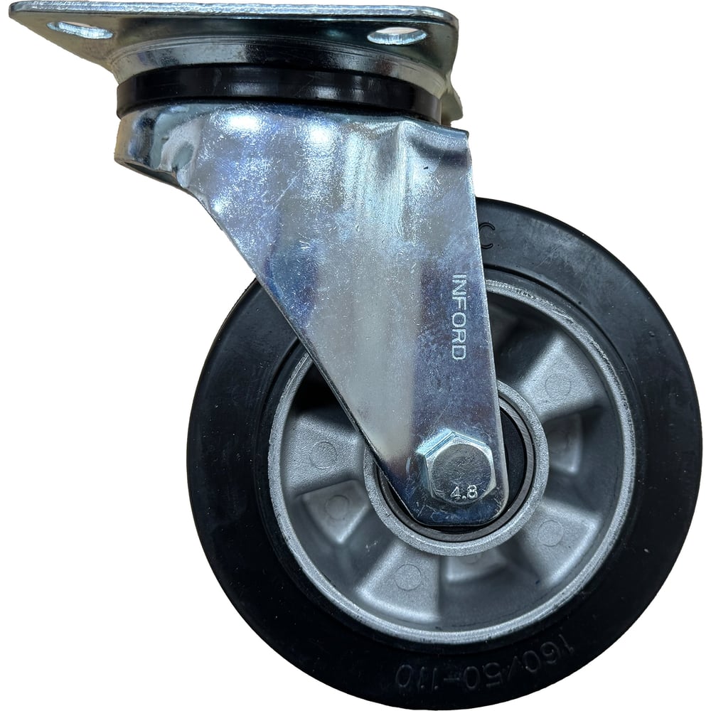 Изображение товара Промышленная поворотная колесная опора Inford E23 EABT 160 S для промышленных применений