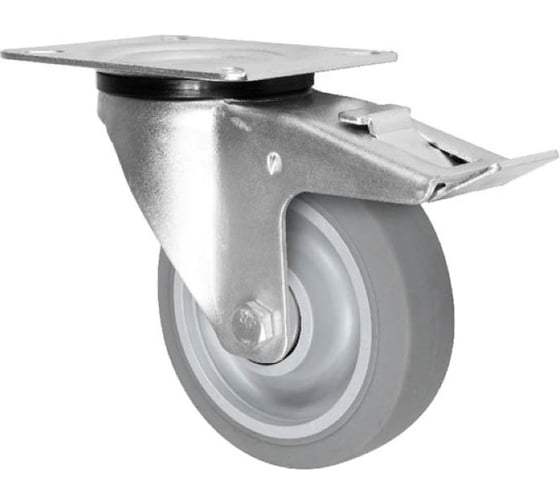 Изображение товара Колесная опора Inford промышленная поворотная с панелью крепления E23 XPBU 160 SB3