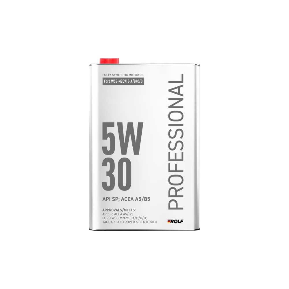 Изображение товара Моторное масло Rolf Professional 5W-30 A5/B5 SP 1л - высококачественное синтетическое масло