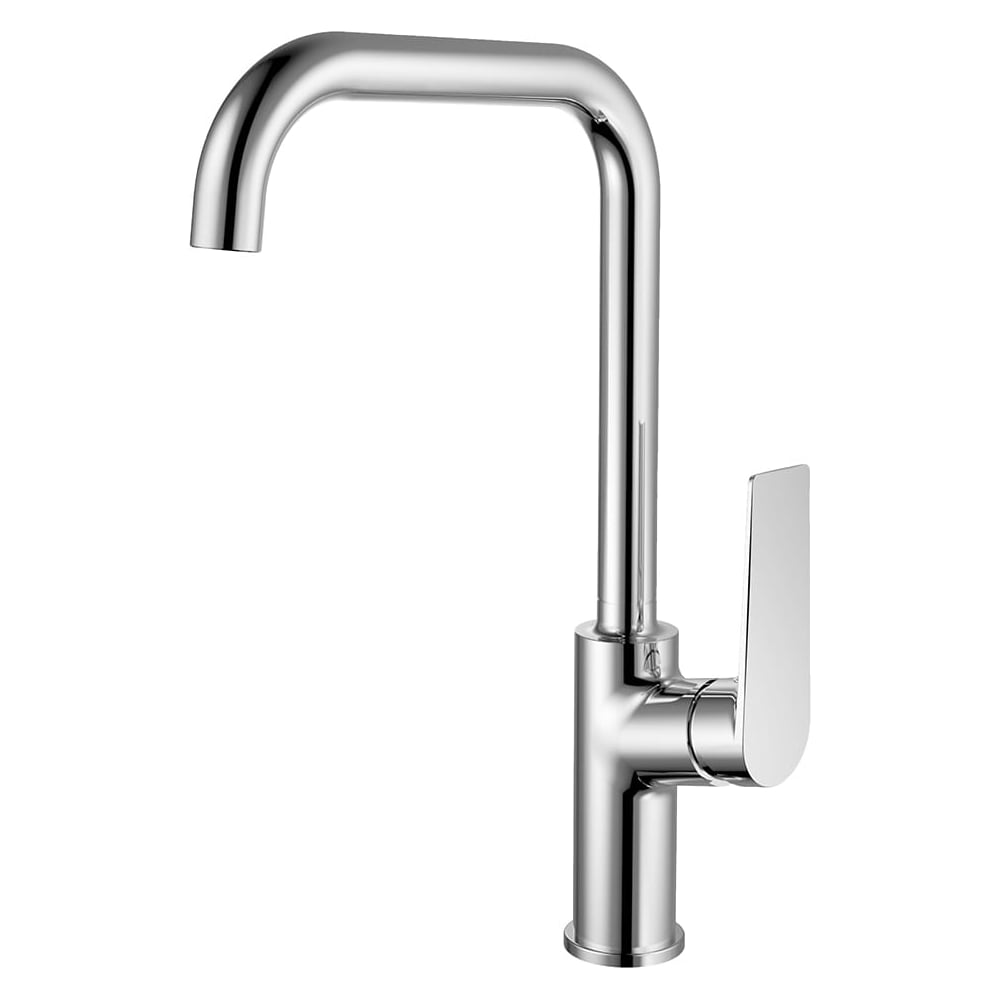 Изображение товара Кухонный смеситель Knotlor KN-61 хром однорычажный с поворотным изливом