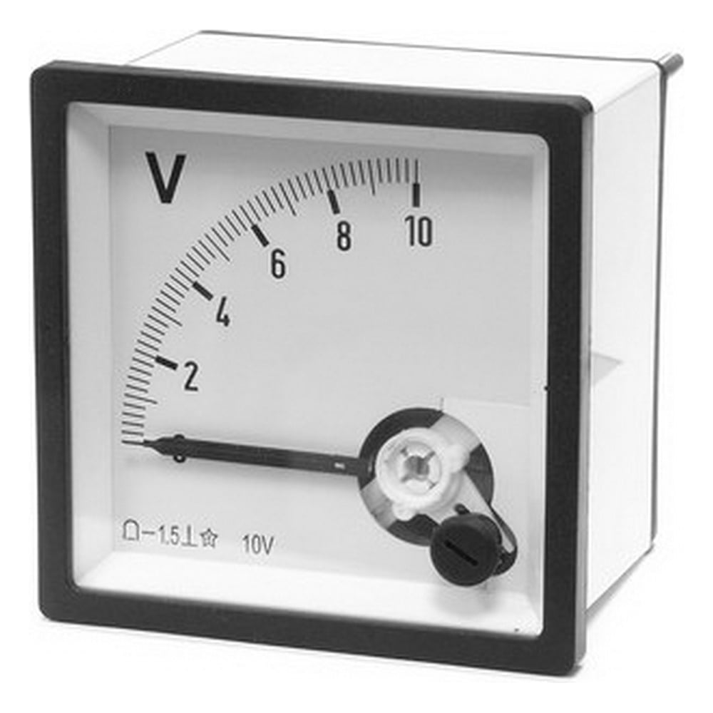 Изображение товара Вольтметр Ruichi 57940 стрелочный для измерения пост. напряжения, 0.5 разрядность