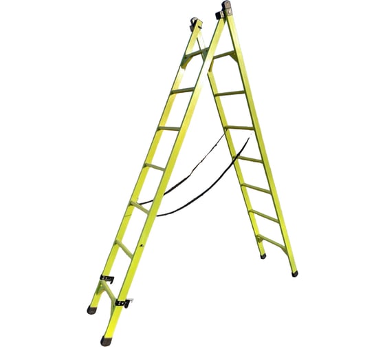 Изображение товара Лестница диэлектрическая стеклопластиковая двухсторонняя универсальная ООО "ЛУЧ" ЛСД-У-2х7-К55П