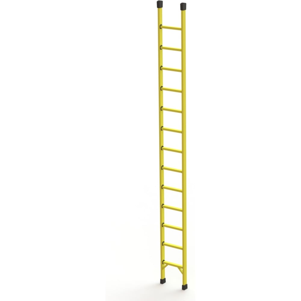 Изображение товара Стеклопластиковая приставная лестница ООО "ЛУЧ" ЛСП-3,5Т-Ф55П 4,2 м 150 кг