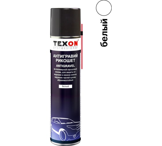 Изображение товара Антигравийное покрытие TEXON Proffesional Рикошет белый, 400мл аэр. баллон 1111252 ТХ181421