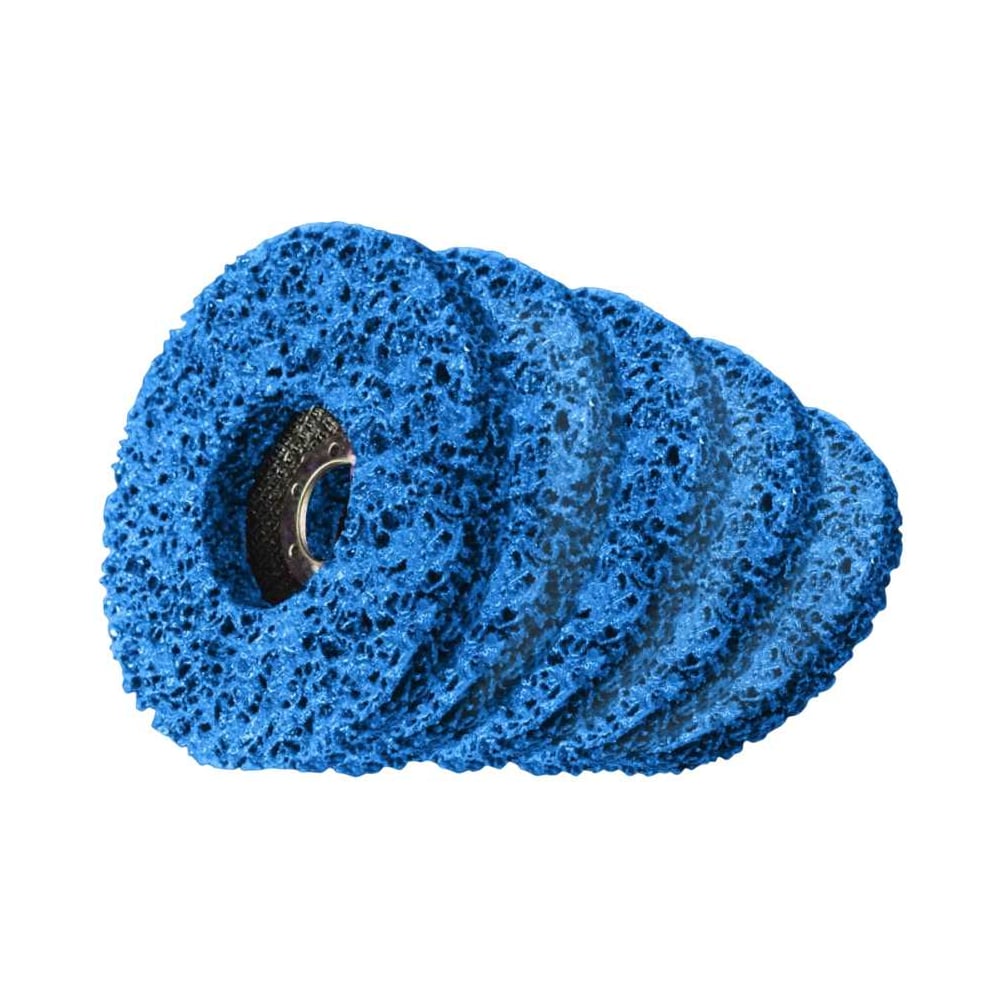 Изображение товара Коралловый зачистной диск PREDA 125 мм синий для металлоскорости и шлифовки