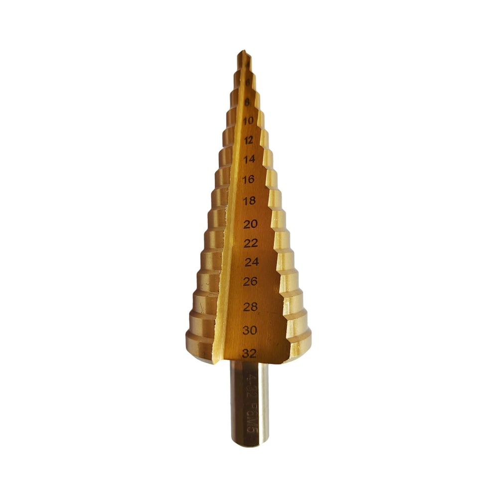 Изображение товара Сверло ступенчатое BROCA 4-32 мм BR-3176 металлическое для точного сверления