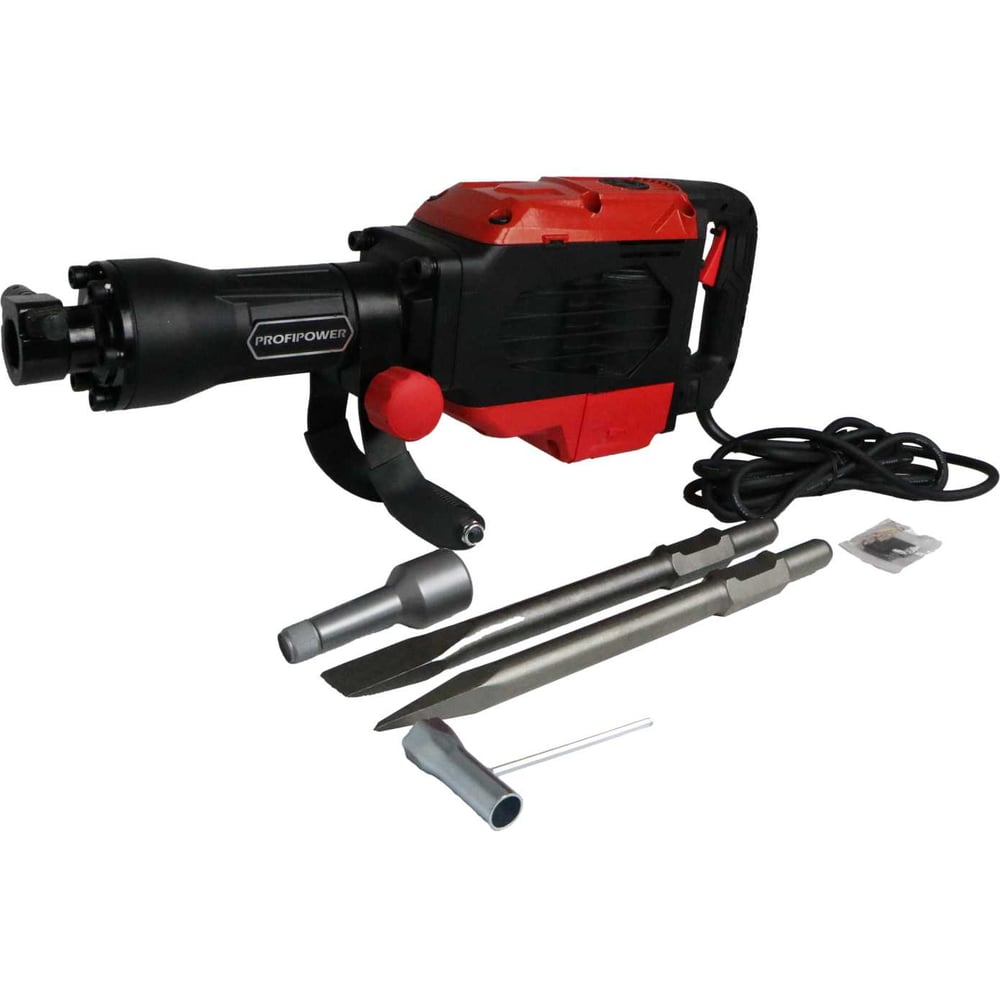 Изображение товара Отбойный молоток электрический Profipower ОМ-2000 (2000Вт, 65Дж, HEX30) E0301