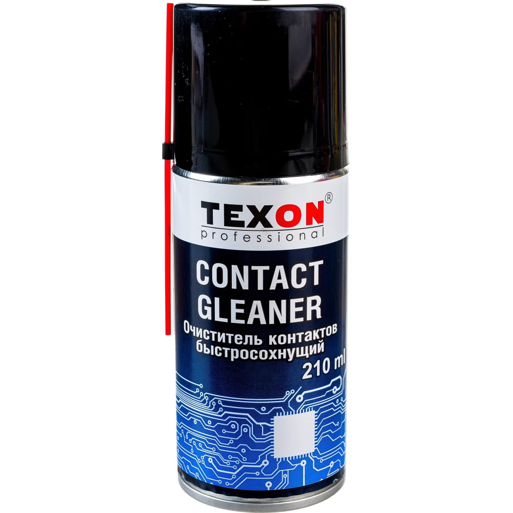 Быстросохнущий очиститель контактов TEXON очиститель электронных контактов texon