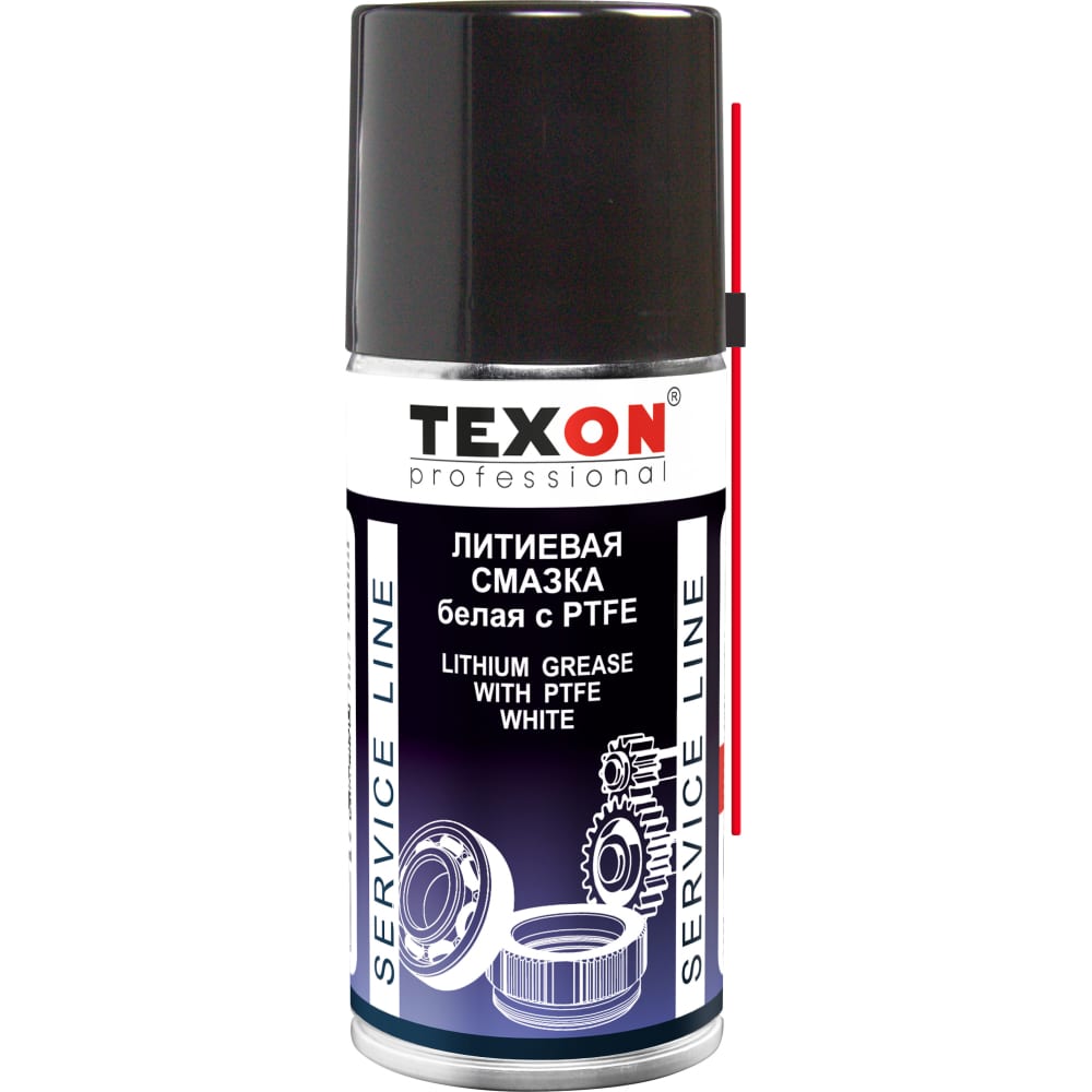 Литиевая смазка TEXON смазка спрей белая литиевая abro 423 г