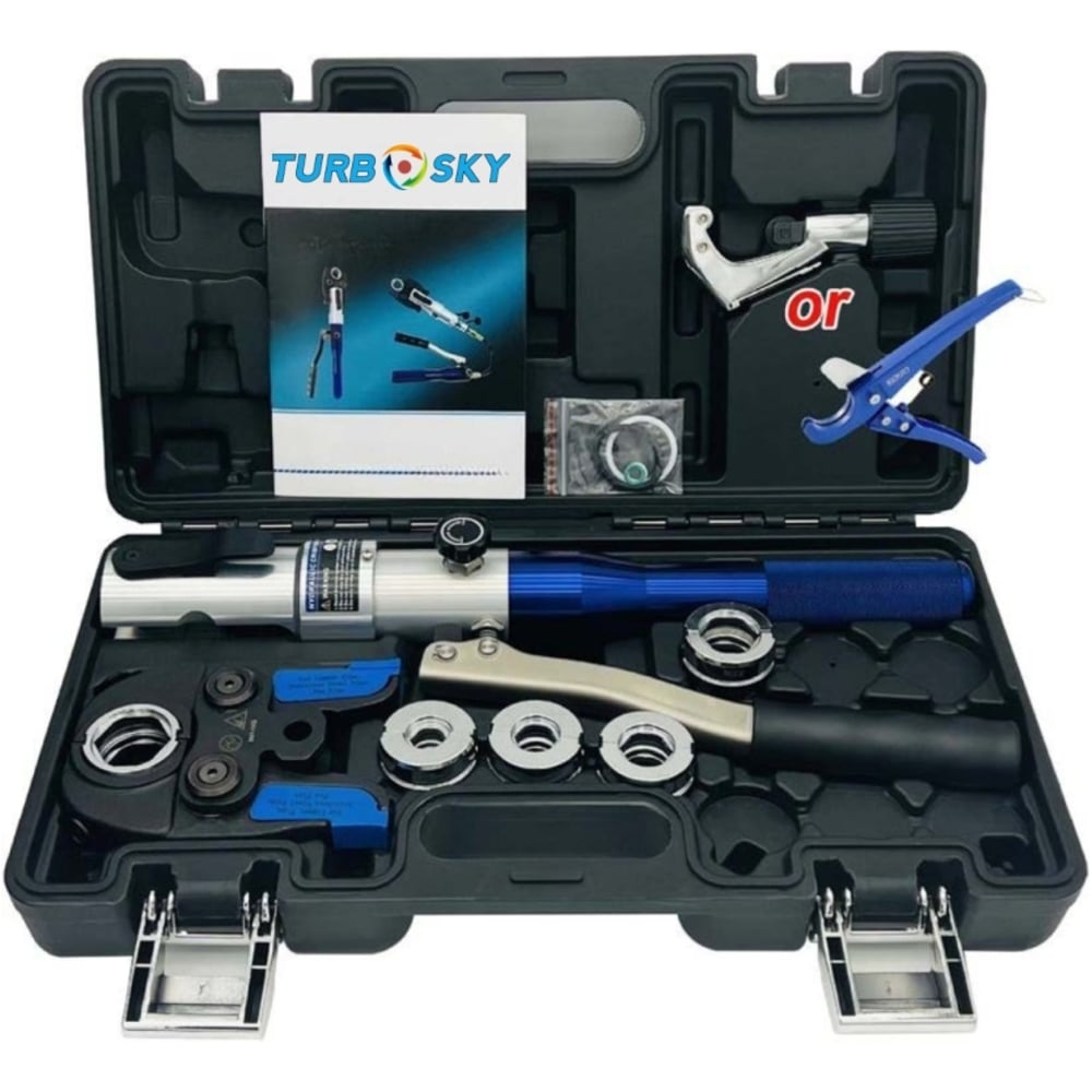 Изображение товара Гидравлический пресс для металлопластика Turbosky HT-19 885 профессиональный инструмент