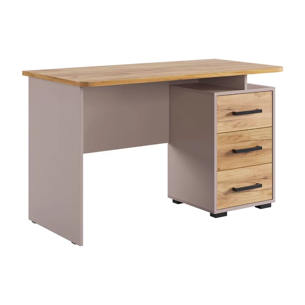 Изображение товара Стол компьютерный Лайт-2 1200 кашемир/дуб крафт золотой SKL2.1N02.3369